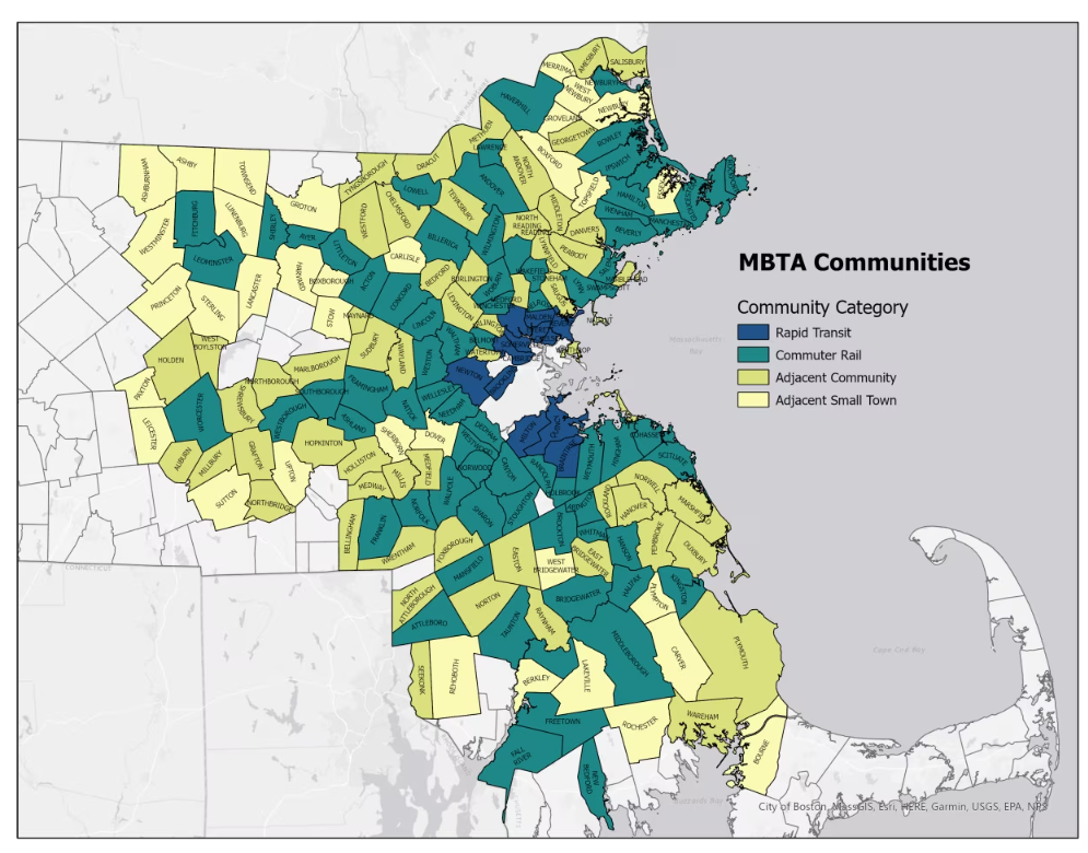 MBTA community map