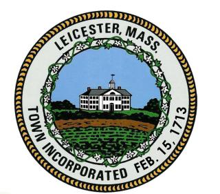 Leister MA town seal